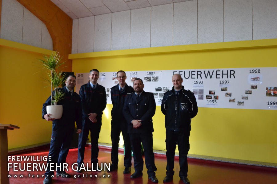 120 Jahre Feuerwehr Gallun - Geburtstagsbrunch